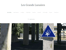 Tablet Screenshot of lesgrandslunaires.org